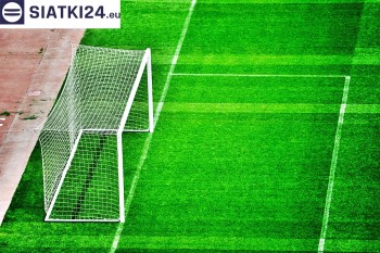 Siatki Łuków - Siatki do bramki - 7,32x2,44 - (7,5x2,5m- tak zwane bramki siódemki) do piłki nożnej. dla terenów Łukowa
